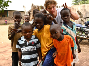 Freiwillige in Afria
